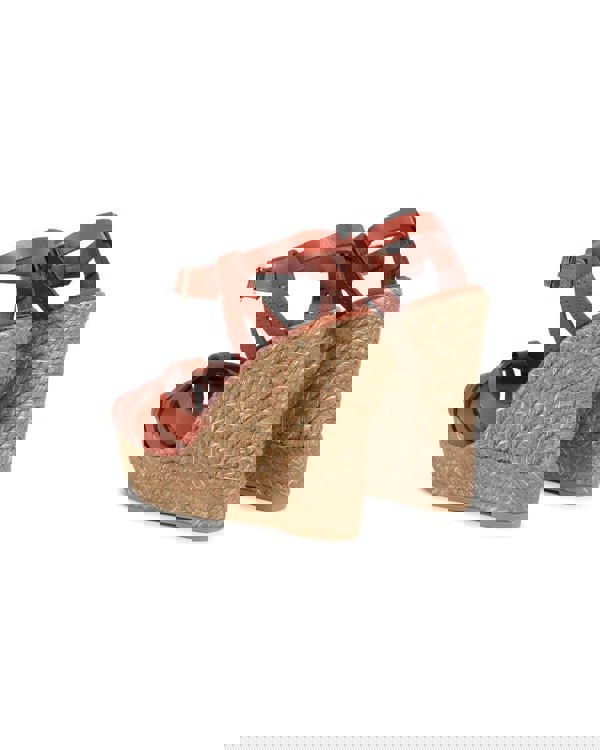 Kanna Sofia Lucido Womens Wedge Heel Espadrilles