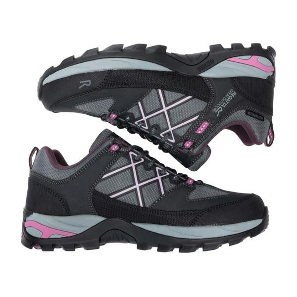 Regatta Womens Samaris III Low Walking Shoes - Ash/Violet