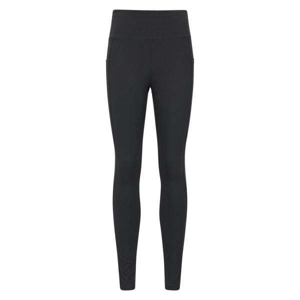 Mountain Warehouse Womens Blackout High Waist Leggings - Black