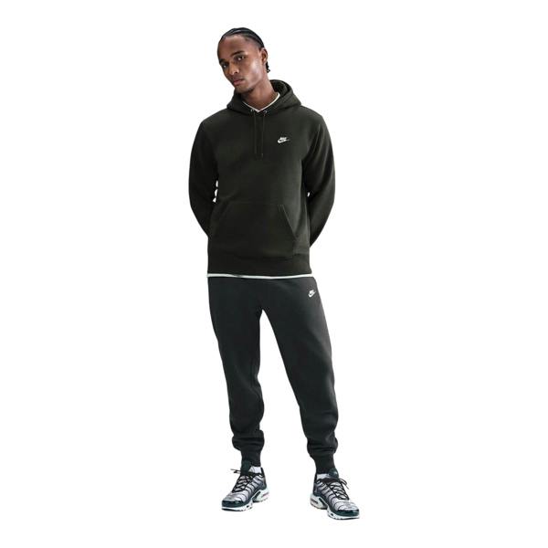 Nike Mens Club Fleece Pullover Hoodie - Sequoia Red - 