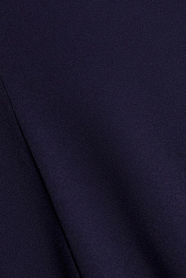 Strapless Fit & Flare A Line Maxi Dress - Navy Blue DR5114