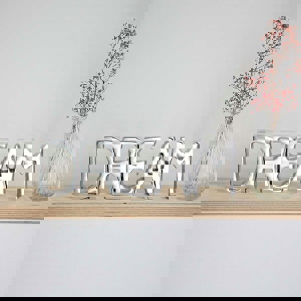 Paper High Recycled Metal Dream Sign