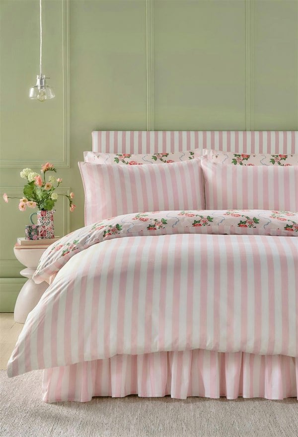 Cath Kidston Rose Flutter Duvet Cover Set