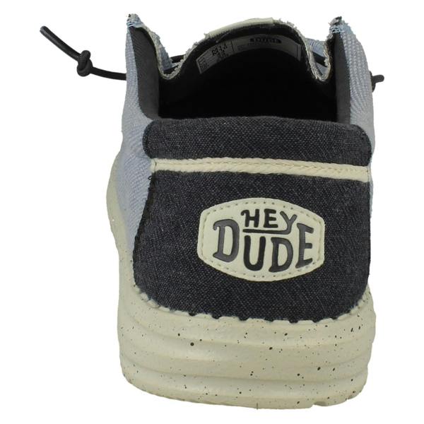 HEYDUDE Mens Hey Dude Slip On Deck Shoes Wally Coastline Jute
