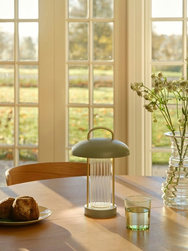 Nordlux Mirano portable | Table lamp | Dusty green