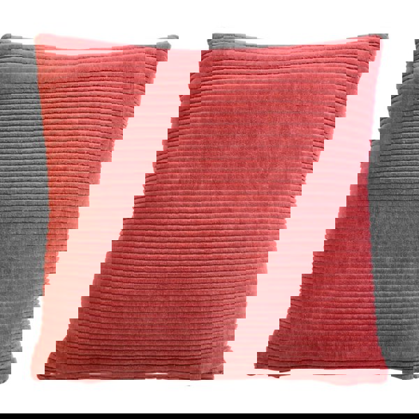 Artisan Furniture Ribbed Red Cushion Set of 2