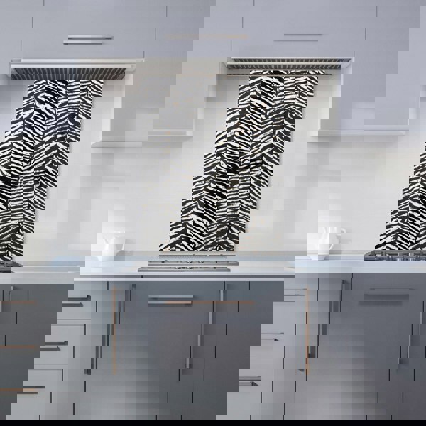 Warren Reed - Designer Zebra Pattern Kitchen Splashback
