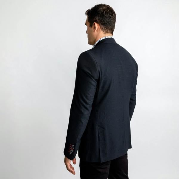 SUPER LIGHTWEIGHT SEERSUCKER BLAZER – Premium Men's Patterned Shirt by Claudio Lugli | Bold Design, Tailored Fit, Best Printed Shirts