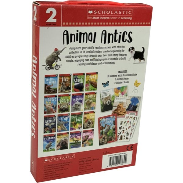 16 Readers: Animal Antics 16 Books Set for Year 2