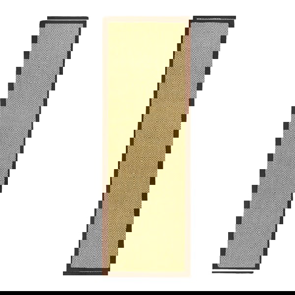 Origins Sisal Warm Natural with Dark Brown Border