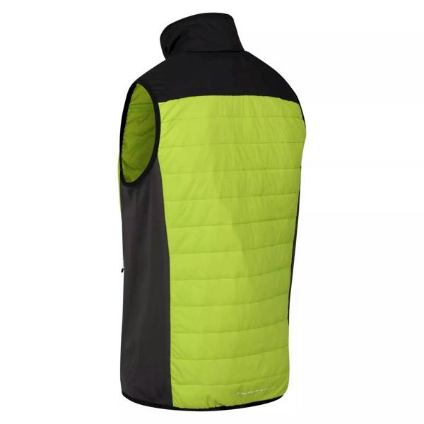 Regatta Mens Halton VI Lightweight Body Warmer - Bright Kiwi/Black - 
