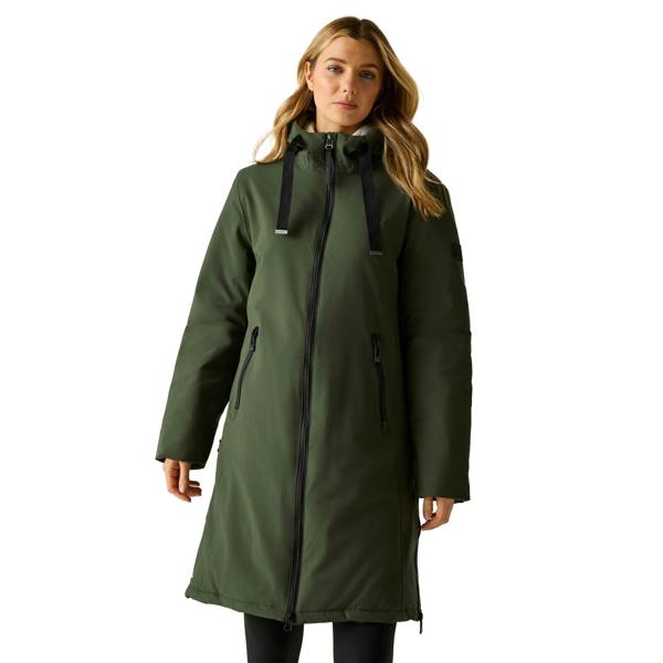 Regatta Womens/Ladies Waterproof Insulated Jacket - Dark Khaki - 