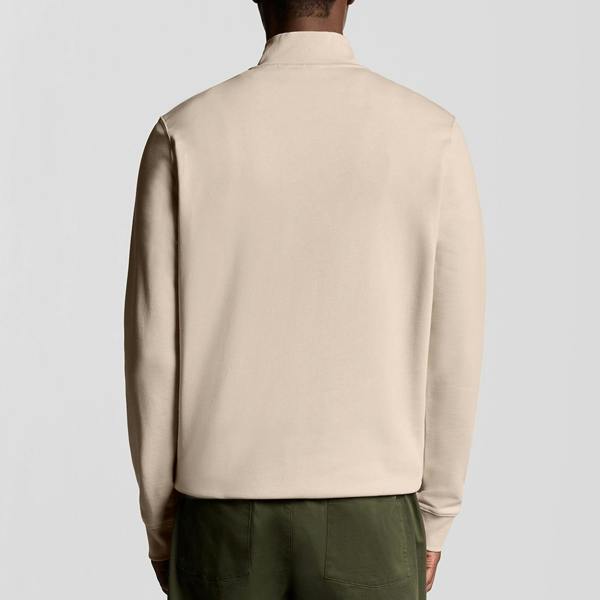 Lyle & Scott Tonal Superfine Quarter Zip Sweatshirt