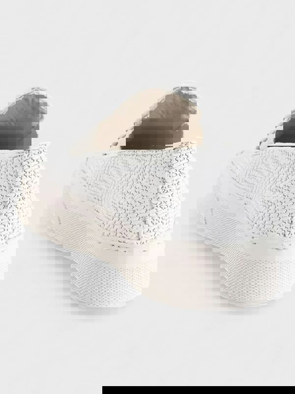 Common Projects Slip On Suede Basket White