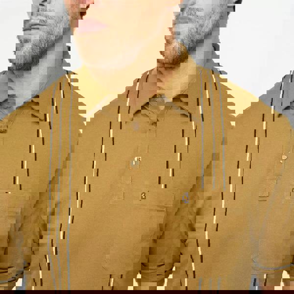 Gabicci G55X01 Short Sleeve Jersey Shirt Gabicci Classic NUTMEG