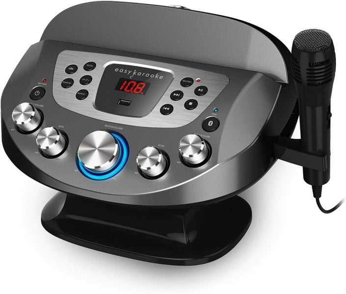 N-Gear | Bluetooth Karaoke Machine with Microphone and Disco Lights