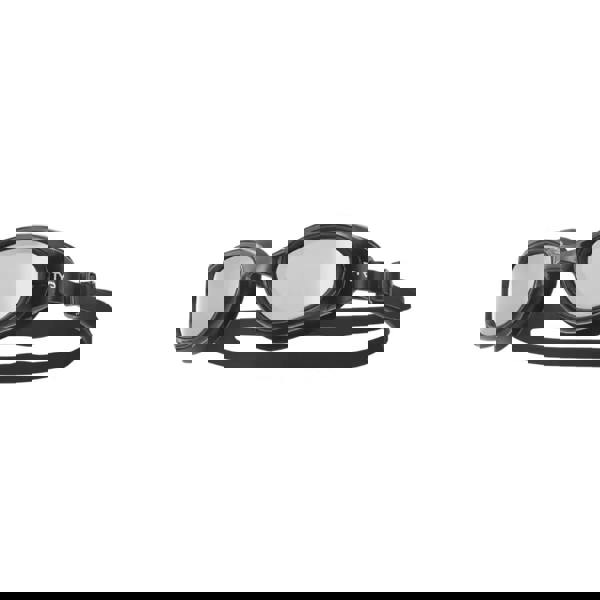 Black TYR Special Ops 2.0 mirrored goggles with clear lenses and wide peripheral range