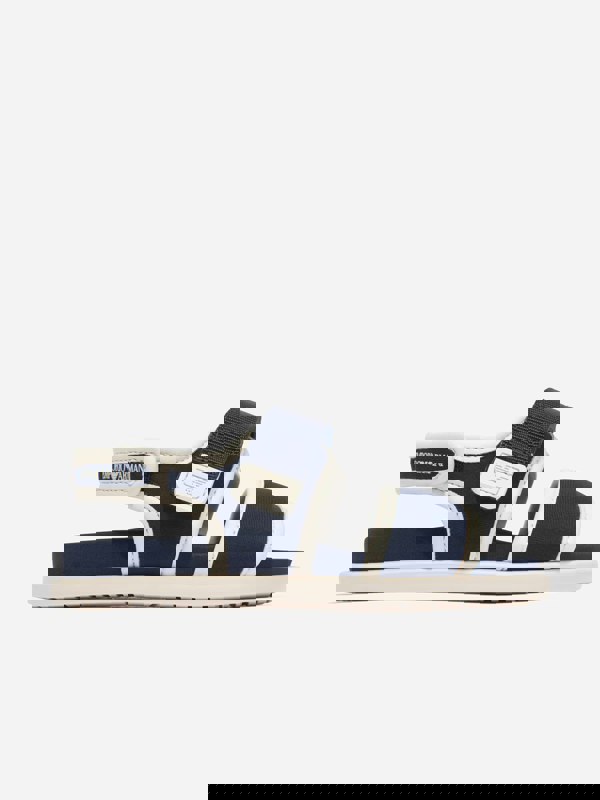 Emporio Armani Kids Logo Sandals in Navy