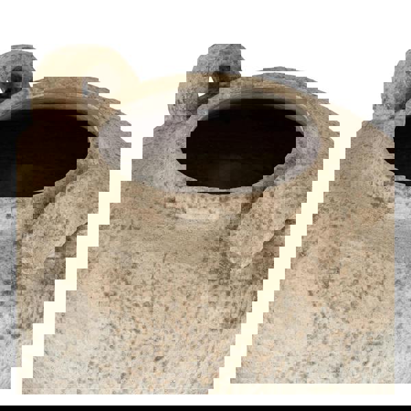 Hill Interiors Terra Double Handle Urn Vase - Brown - 