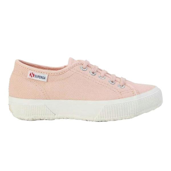 Superga Childrens/Kids Fashion Canvas Flatform Trainers - Pink Blush - 
