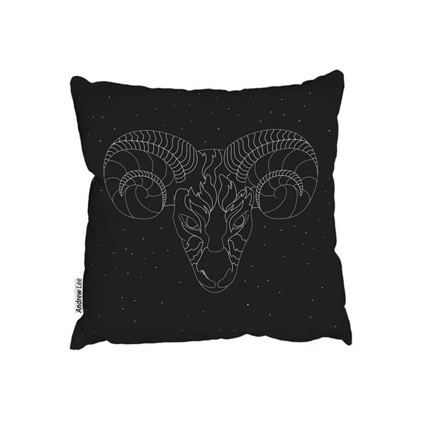 Benjamin Tate Design Aries zodiac sign (outdoor cushion)