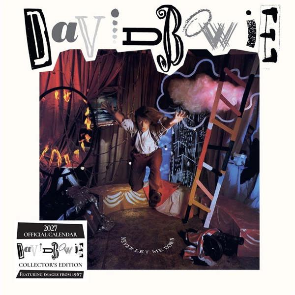 David Bowie Record Collector's Edition Calendar 2027, Wall Calendars, Month To View, Entertainment, Gift