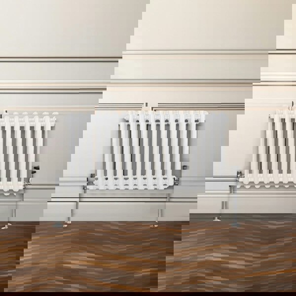 Monstershop Traditional 2 Column Radiator - 300 x 832mm - White