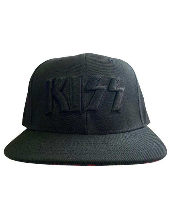 KISS Neon Faces Snapback Baseball Cap