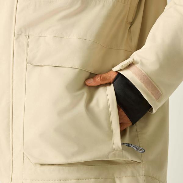 Dare 2B Mens Twin Tip ll Ski Jacket - White Pepper