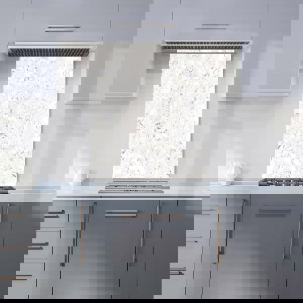Warren Reed - Designer Off White Quartz Effect Kitchen Splashback