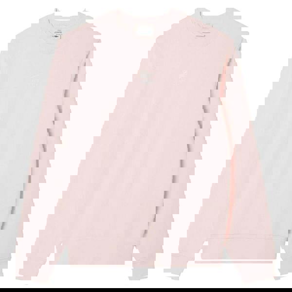 Lacoste Unisex Adult Printed Fleece Sweatshirt - Pink