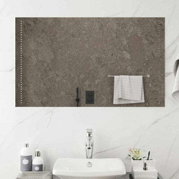 Berkfield LED Bathroom Mirror 60x100 cm
