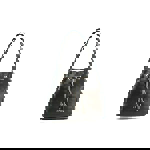 Eastern Counties Leather Keziah Leather Handbag - Black/Dark Grey