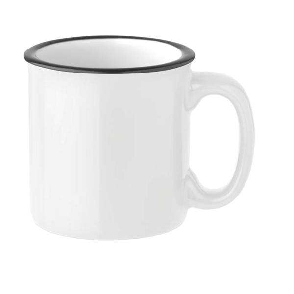 MidOcean Tweenies Sublim Ceramic Sublimation 240ml Mug - Black/White - 