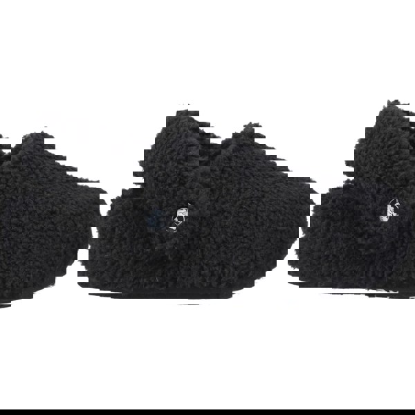 Crocs Classic Kids Cozzzy Synthetic Black Slippers
