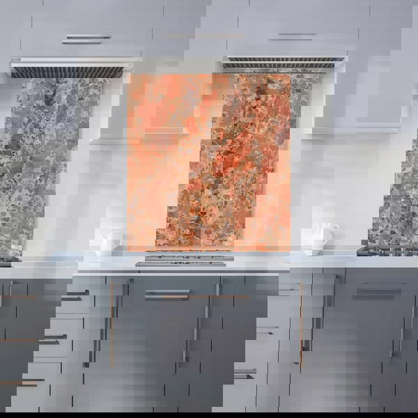Warren Reed - Designer Authentic Terracotta Quartz Effect Kitchen Splashback
