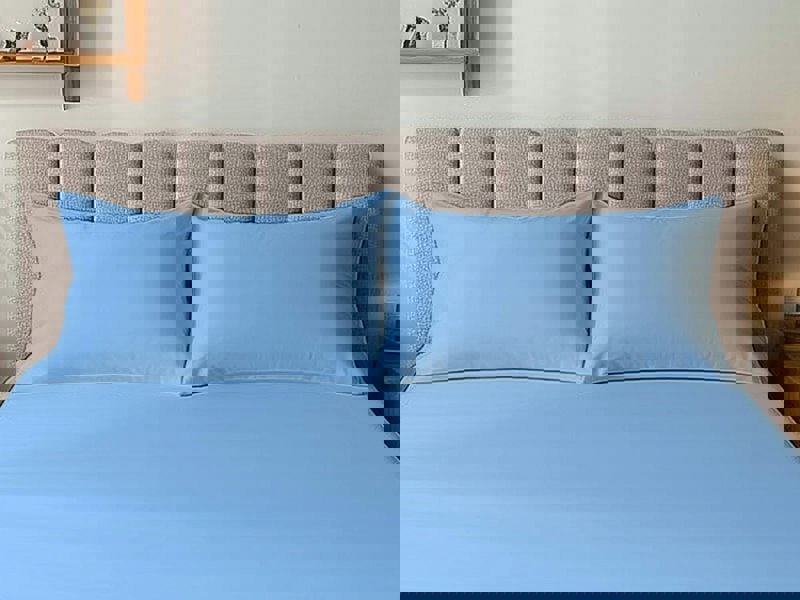 Snug City Microfibre Soft Touch Plain Dyed Housewife Pillowcase Pair