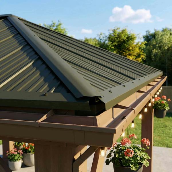 Costco Gazebo Rain Gutter Kit (12ft x 16ft Gazebo) Costco Accessories 1