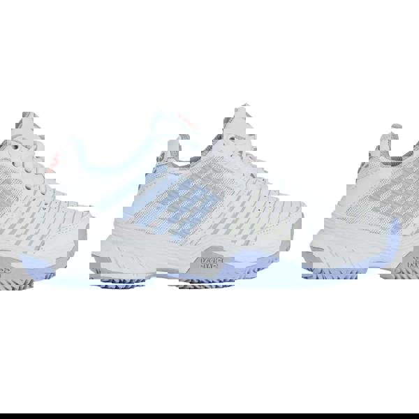 K-Swiss Womens/Ladies Court Express HB Synthetic Leather Tennis Shoes - Light Blue - 