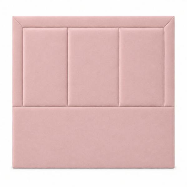 Great British Beds Panama Headboard - Pink Plush