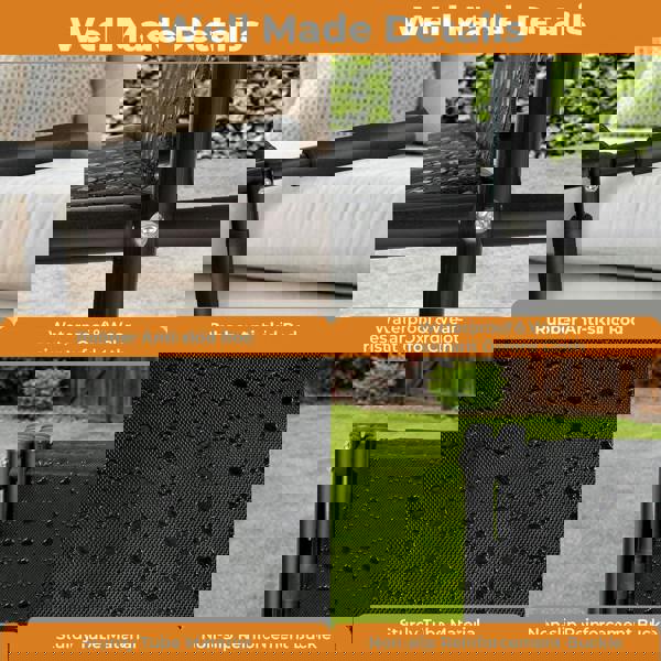 Skylos Pet Stairs Dog Ramp 4 Soft Steps for Car SUV Booster Foldable Portable