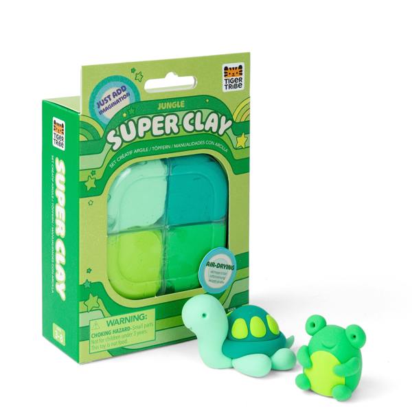 Tiger Tribe Super Clay - Jungle (Greens) Refill