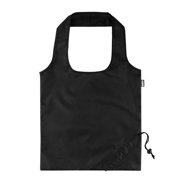 MidOcean RPET Foldable Shopper Bag - Black