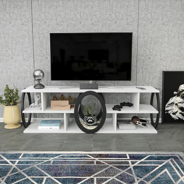 Decorotika Fale Modern TV Stand TV Unit for TV's up to 60"