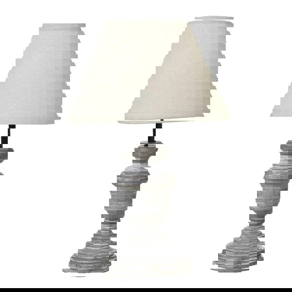 Hill Interiors Belluno Urn Table Lamp (UK Plug) - Grey