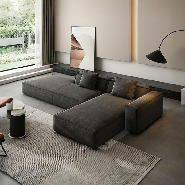 Hoshi HB12 Three Seater Corner, Four Seater Corner Sofa, Leathaire-Rit Concept-Rit Concept