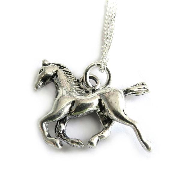 Aye Do Gifts Horse Charm Silver Necklace