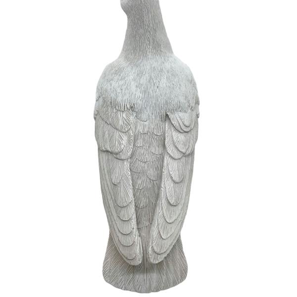 Farmwood White Dove Garden Bird Ornament