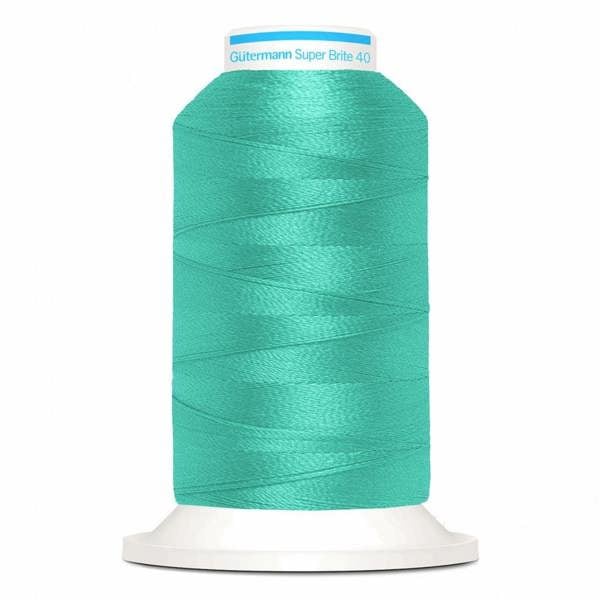Gutermann Super Brite Polyester 40 Embroidery Thread 1000m Polyester Thread Suitable For Embroidery