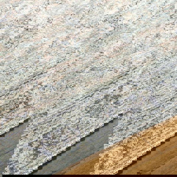 Livabliss Becki Owens Darling-Washable Brown Pink Traditional Vintage Boho Rug